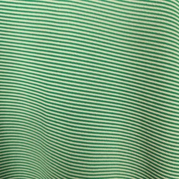 Callaway Green and White Mini Stripe Golf Polo XXL (4903) - Picture 2 of 5